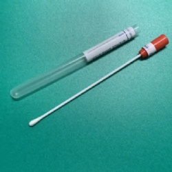 Polyester swab pack in sterile dry tube