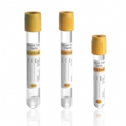 PET glass 6ml vacuum blood collection tube